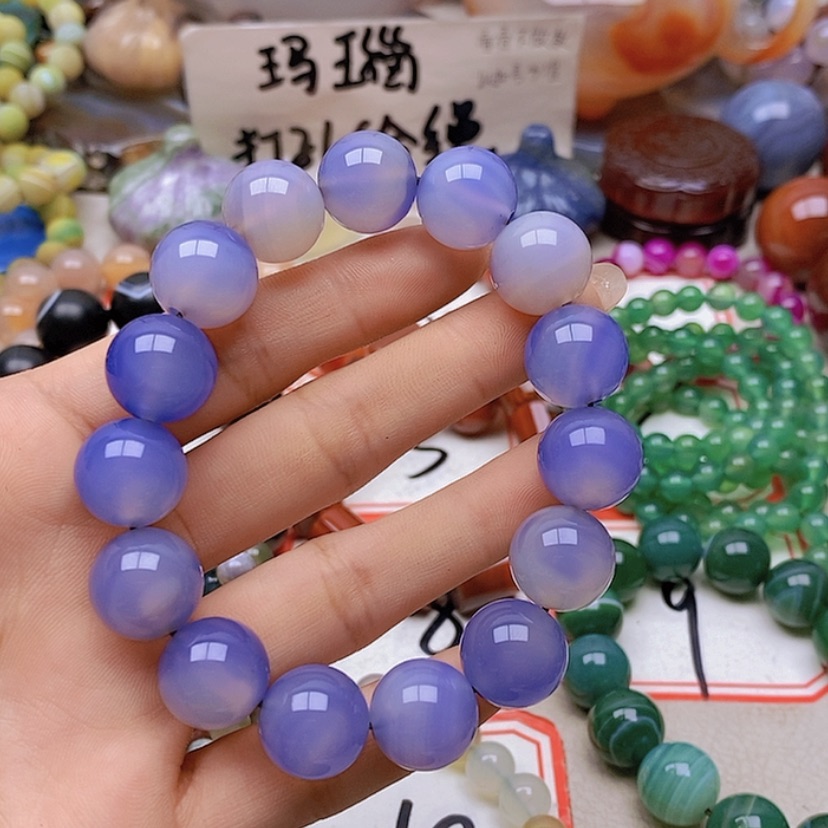 【闪购商品】未镶嵌玛瑙/玉髓珠宝半成品一**亮