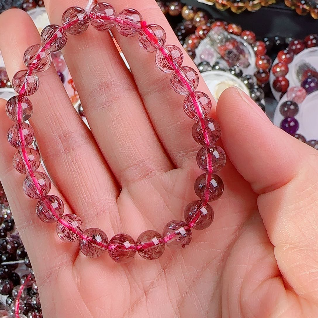 水晶手链未镶嵌超七