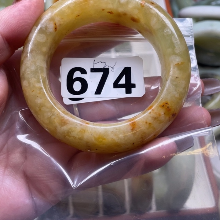 蛇纹石玉合金手镯