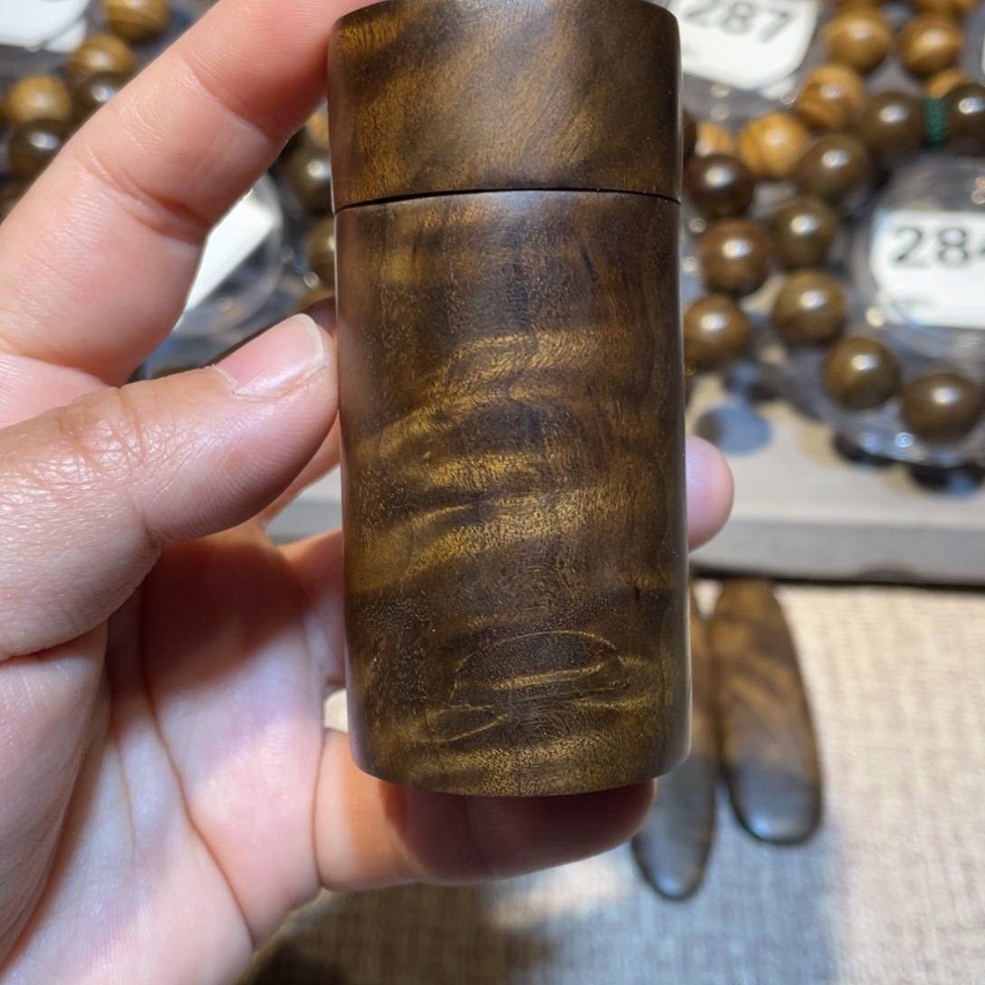 楠木（金丝楠）其他牙签筒