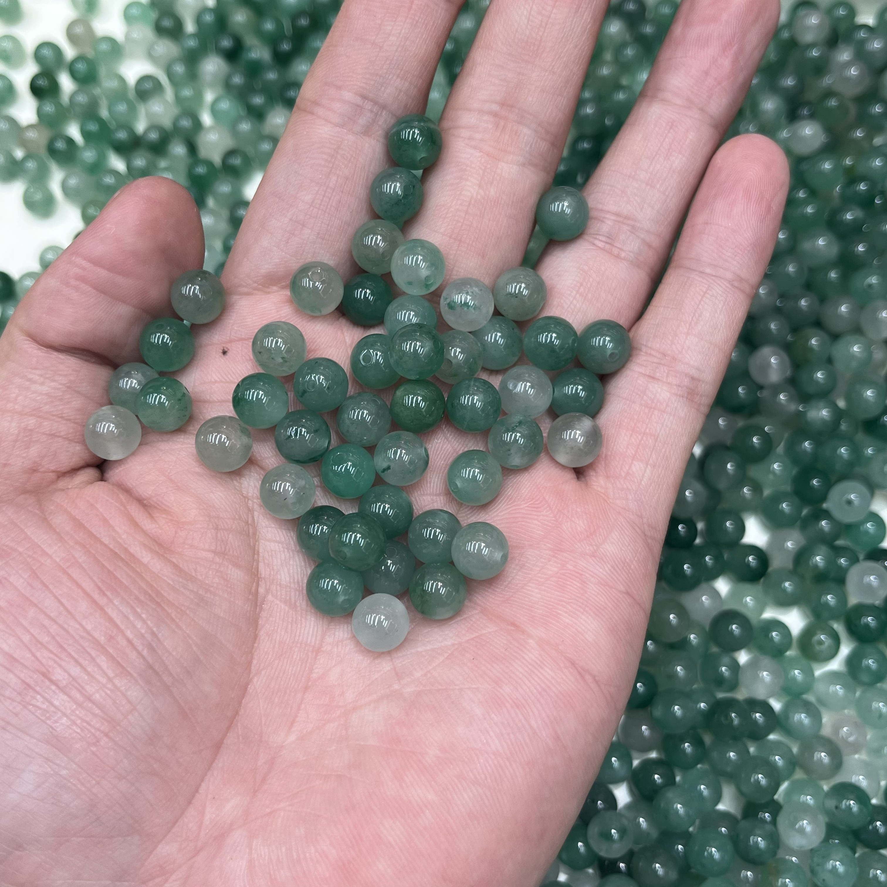 非洲翠三颗8mm多样性发一件-0407