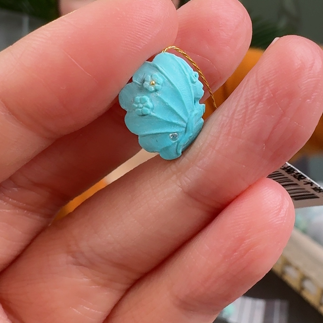 绿松石珠宝奇石未镶嵌