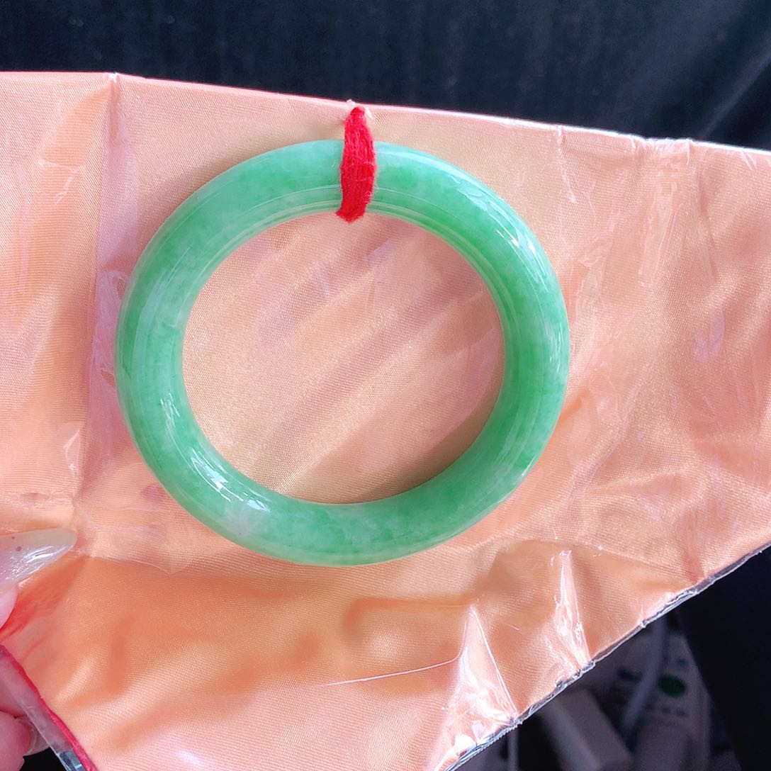 未镶嵌手镯翡翠56 天然缅甸a货翡翠1029
