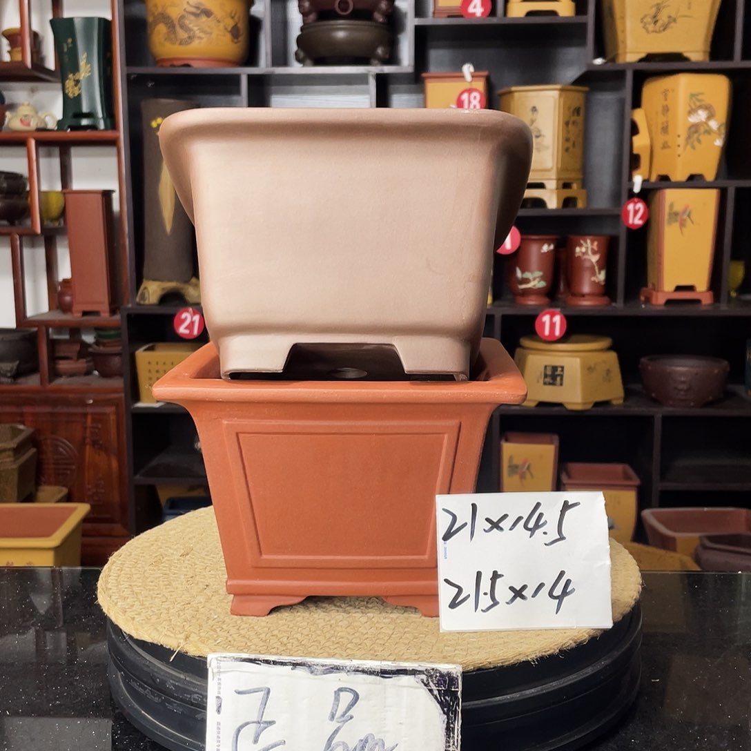 紫砂D-婉秋紫砂花盆