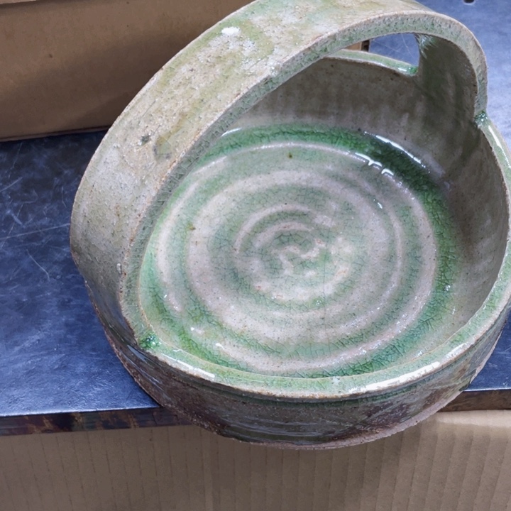 瓷片白**姐瓷制作工艺品摆件