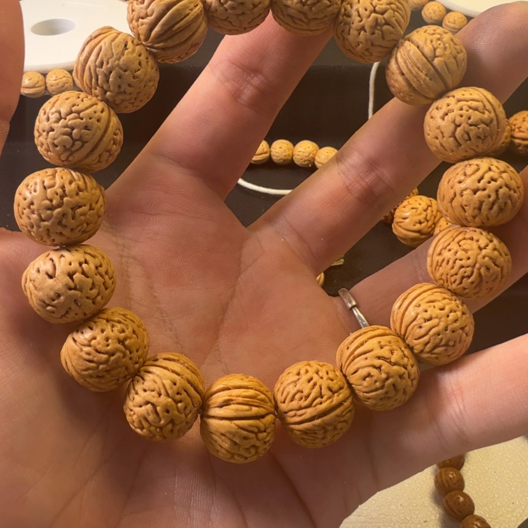 先***杯桃核吊坠16南瓜 文玩