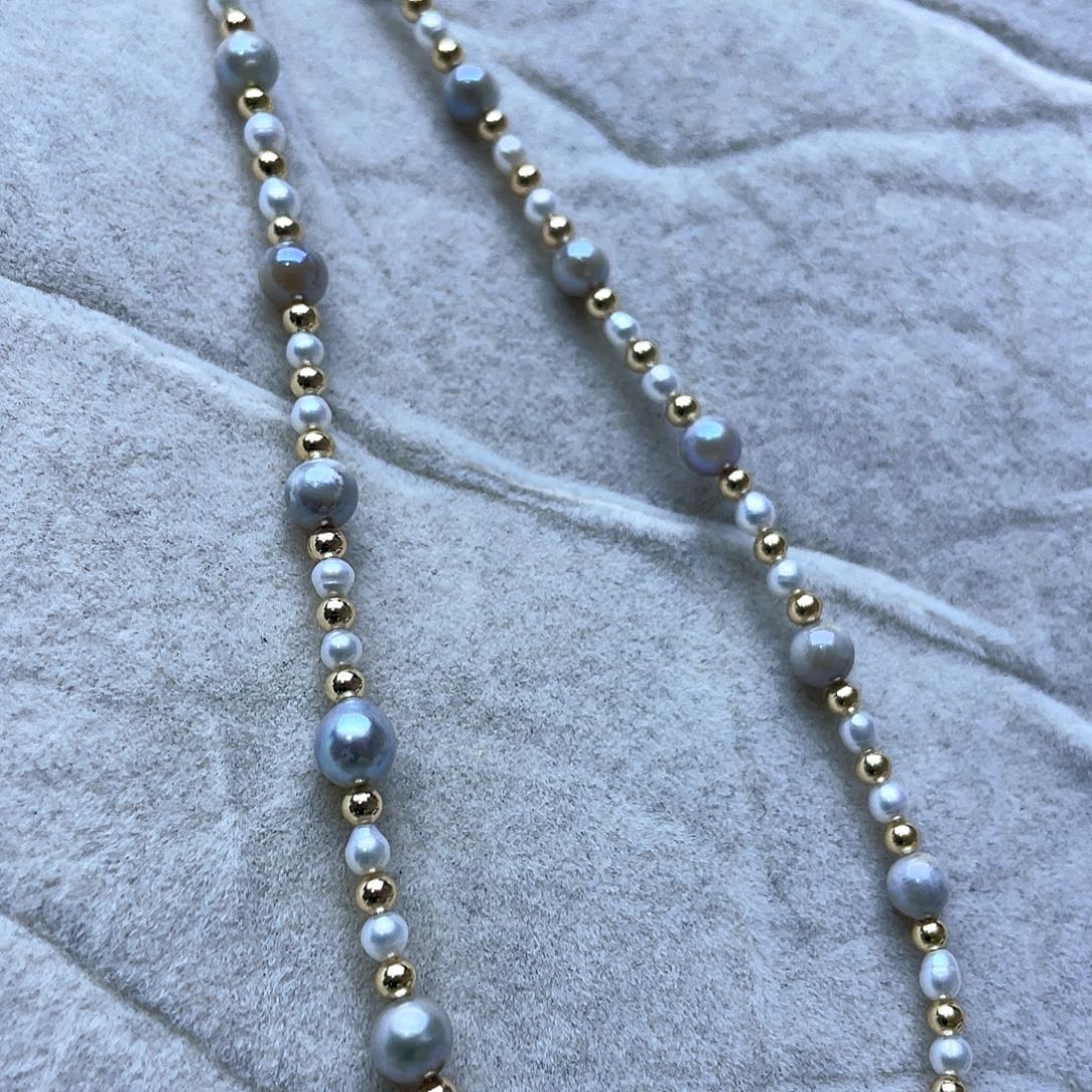 海水珍珠颈饰未镶嵌