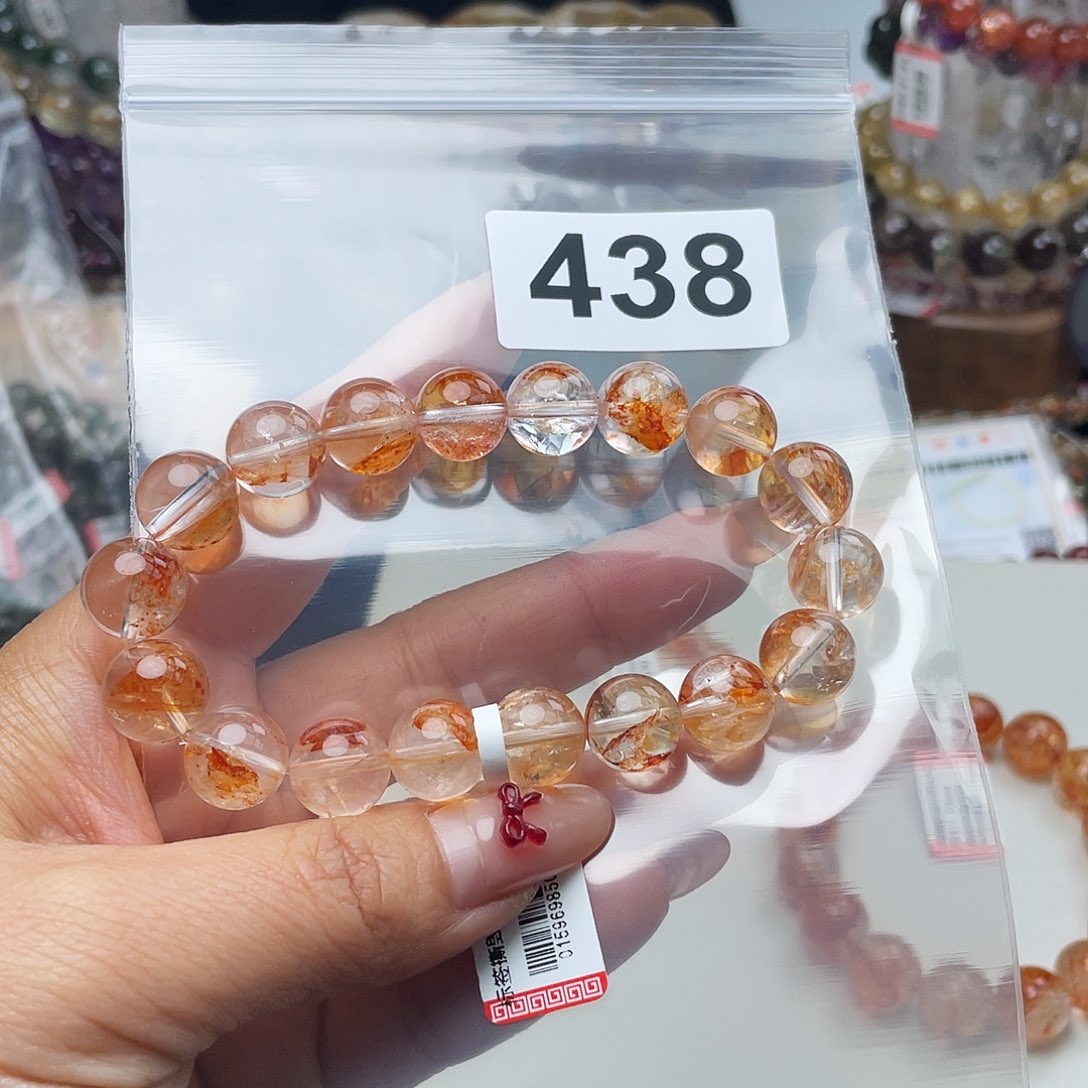 水晶手串438。 未镶嵌