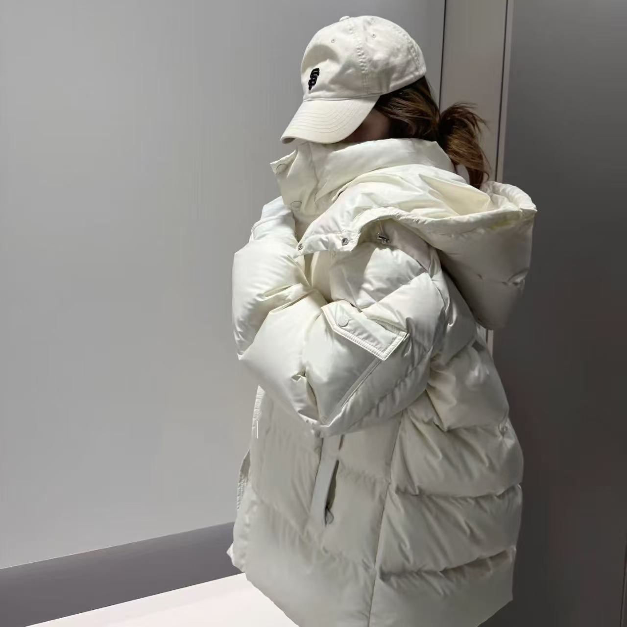 【新春福利】男女同款M家经典连帽羽绒服