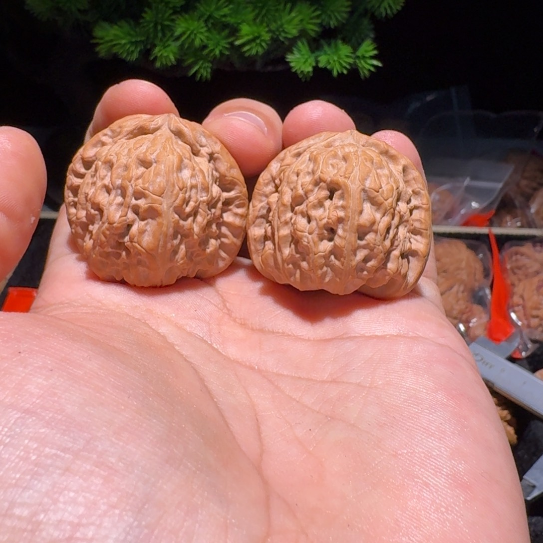 ****️吊坠文玩核桃白狮子