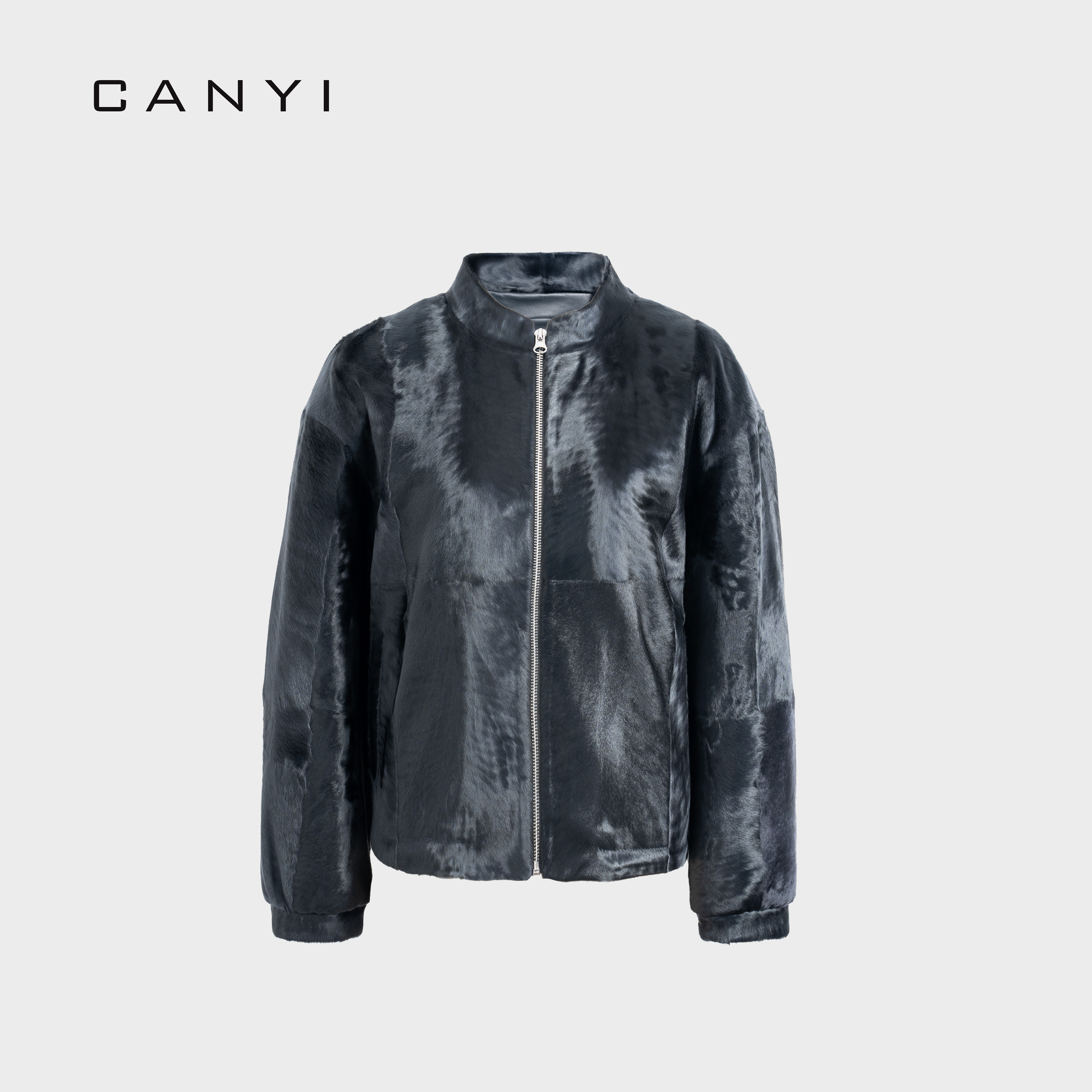 【CY璨衣】琉璃光 羊皮毛一体休闲款外套 23-25082701