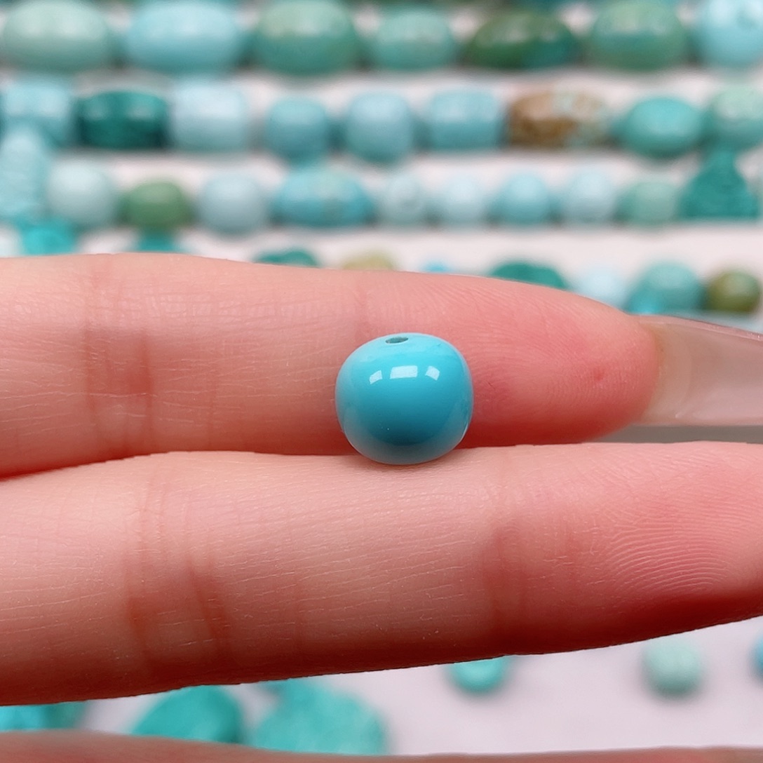 绿松石原矿未镶嵌咕*都