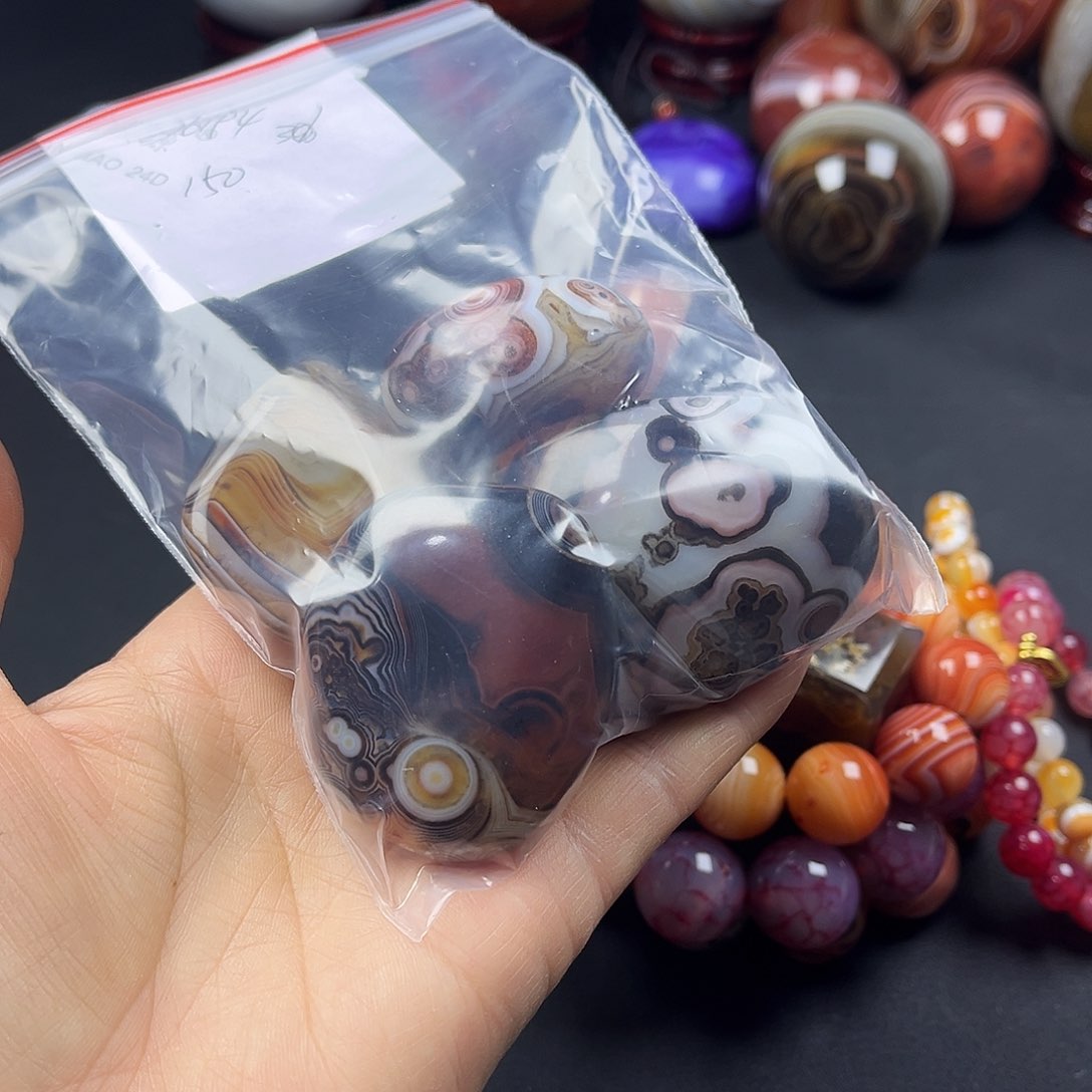 未镶嵌玛瑙/玉髓珠宝奇石用****3