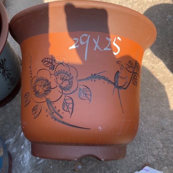 紫砂花盆特价清仓