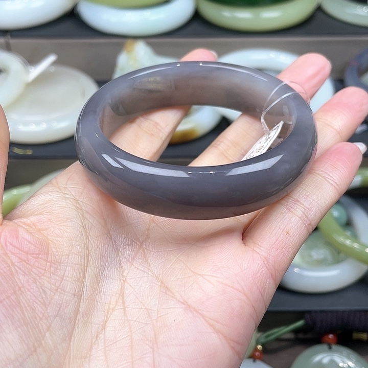 和田玉手镯54.8未镶嵌