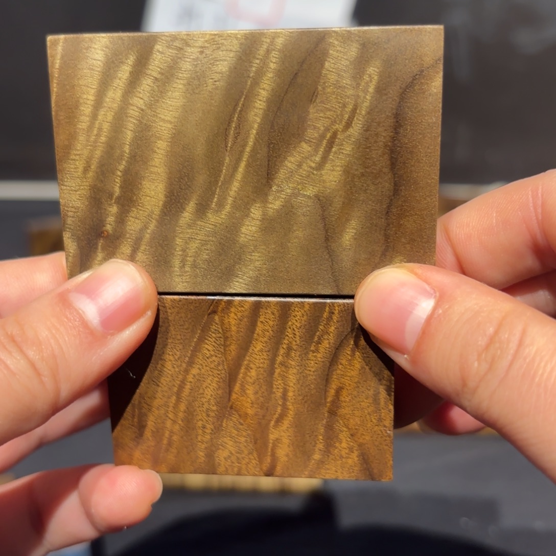 碧***尽金丝楠木无事牌材料