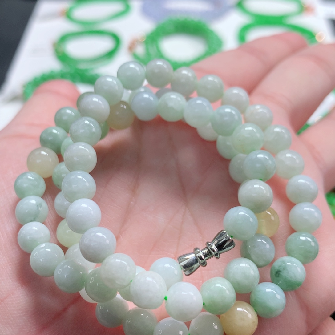 翡翠未镶嵌手链翡翠