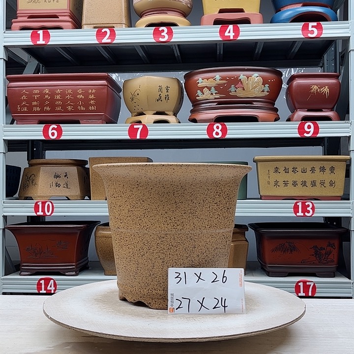 紫砂花盆紫砂花盆