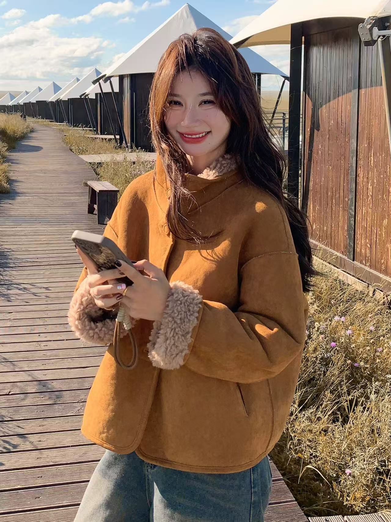 7445女士新款休闲外套