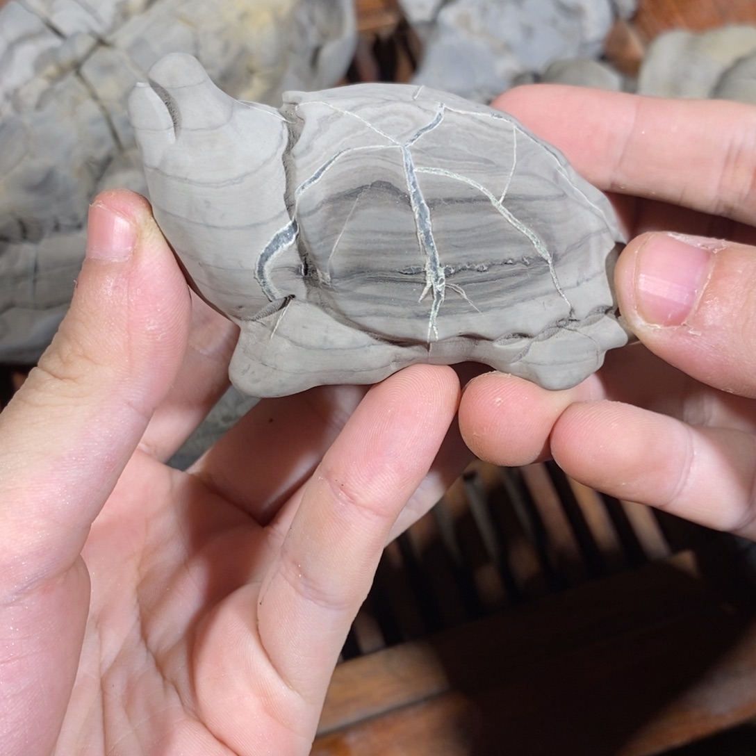 石材湖南郴州天然龟纹石