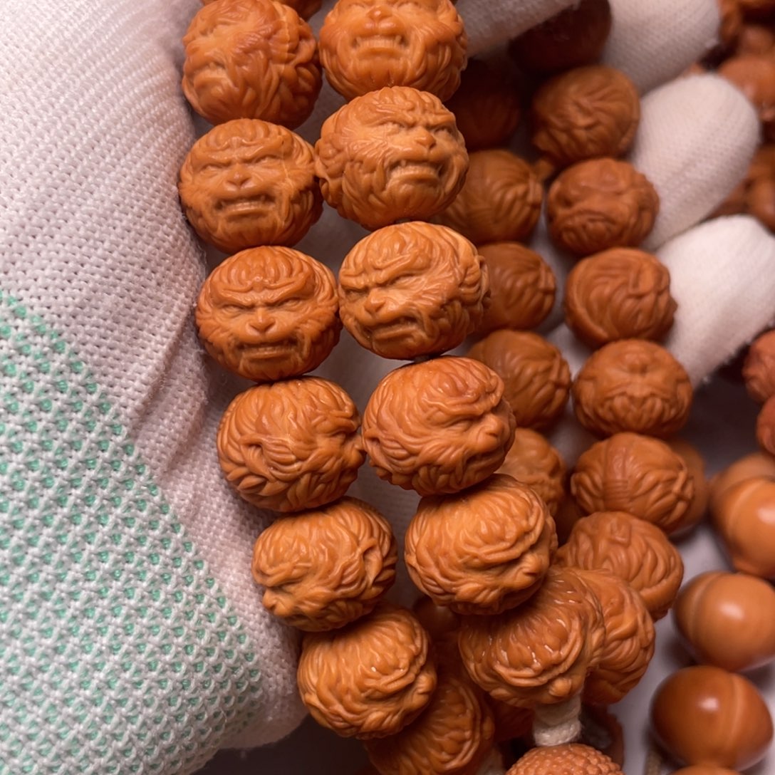 3***6猴头核桃吊坠大圣