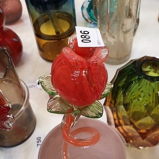 琉璃花花高45厘米宽9厘米