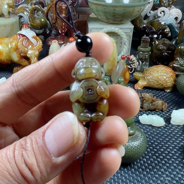 和田玉颈饰未镶嵌用****5