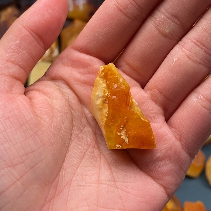 未镶嵌定制琥珀心**念蜜蜡