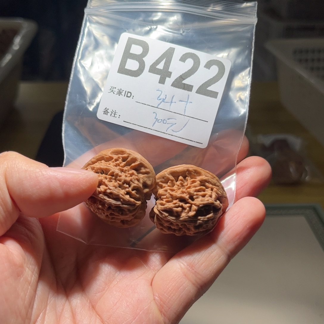 文玩核桃把件?****空宫灯34