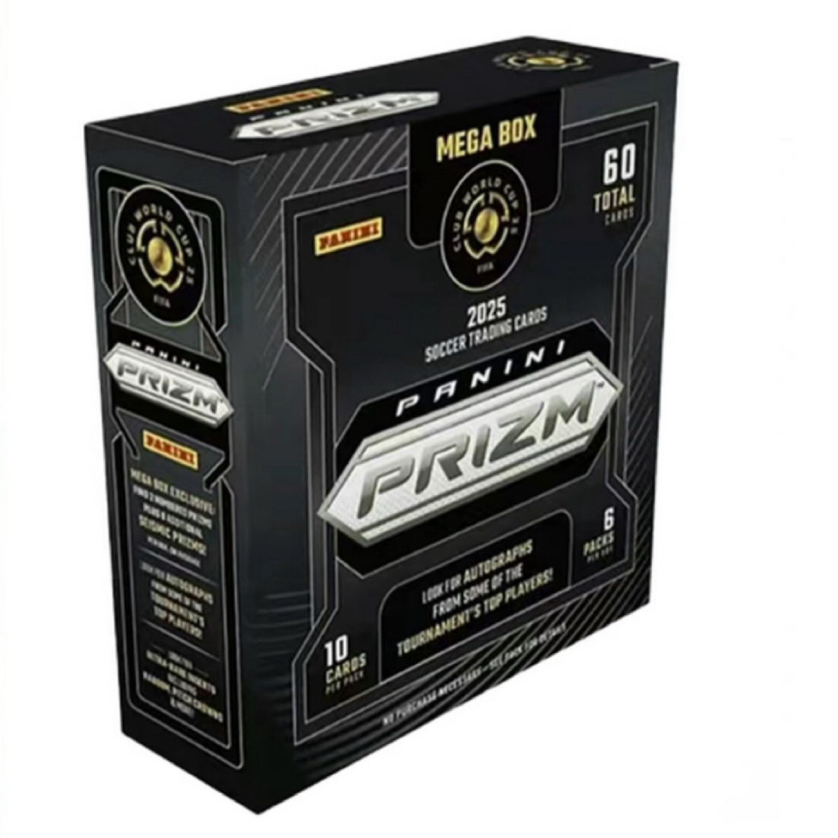 帕尼尼2025 世俱杯 prizm FIFA  Mega 足球球星卡【在线拆盒】拆封