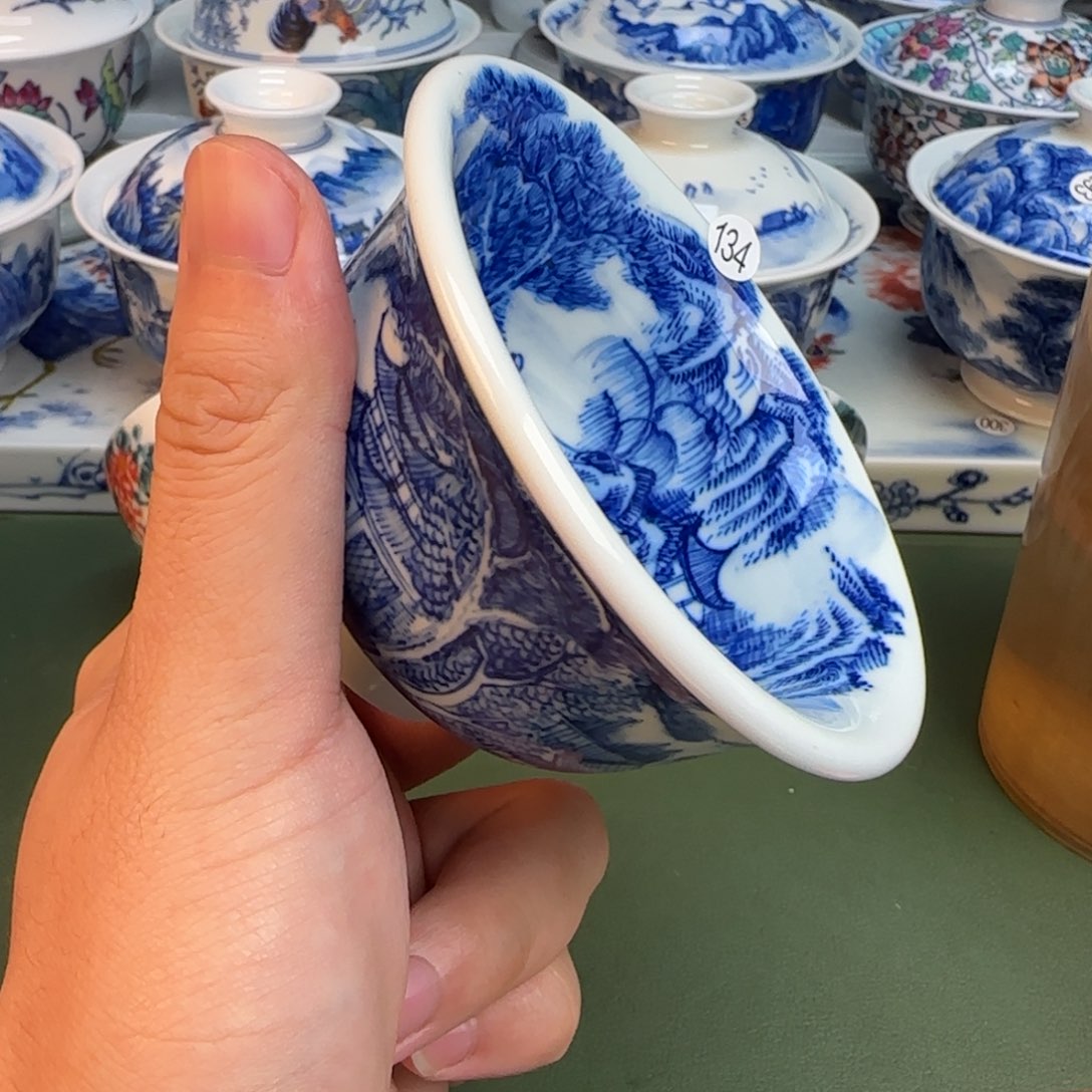 彦祖纯手工手绘茶具134