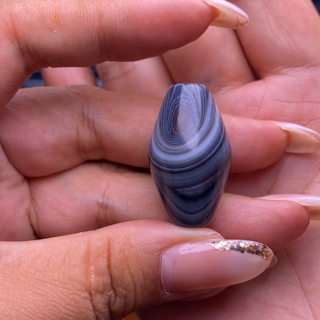 金***墩未镶嵌玛瑙/玉髓珠宝半成品