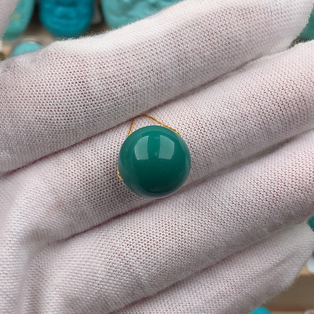 绿松石配饰未镶嵌卡13.5