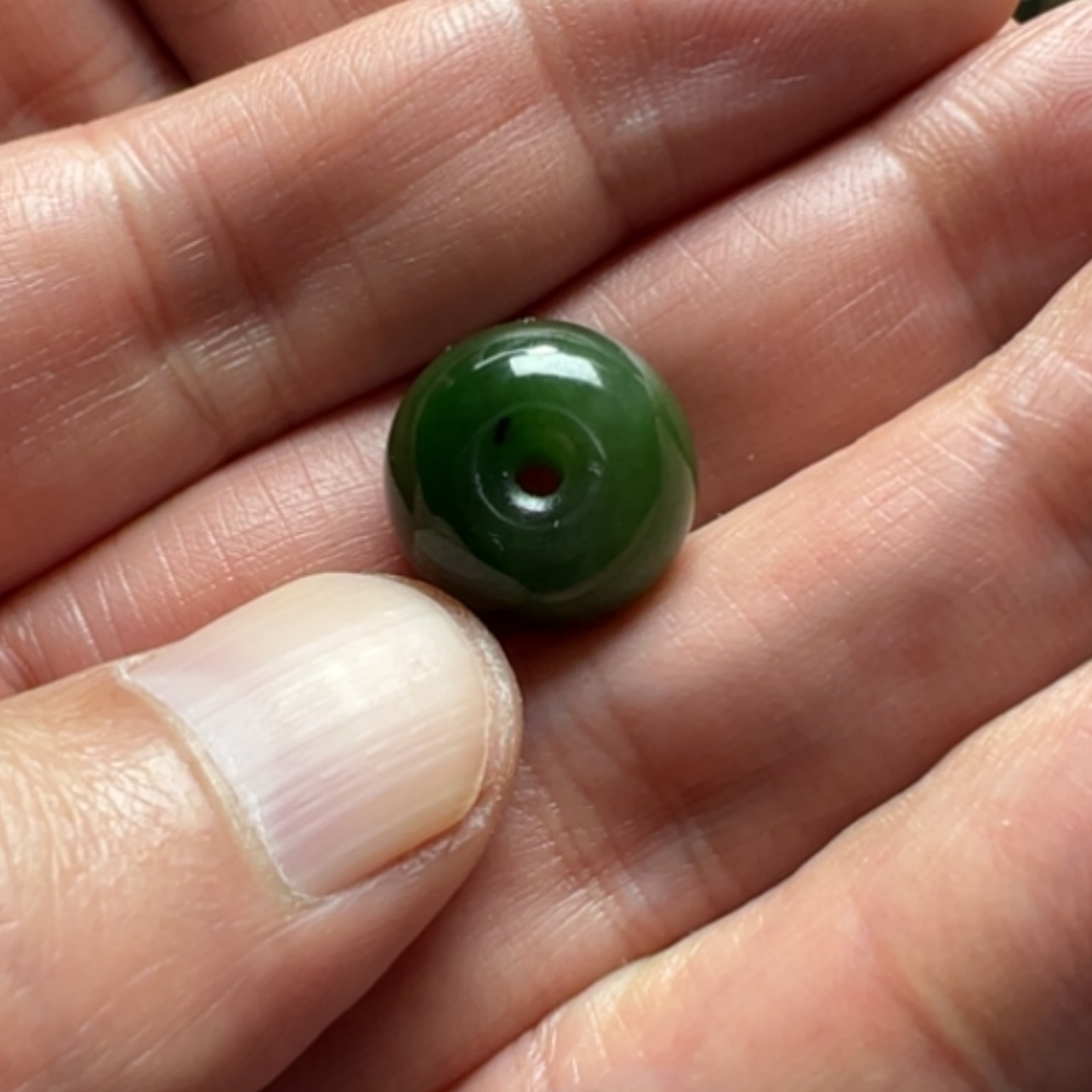 【闪购商品】颈饰未镶嵌和田玉（碧玉）