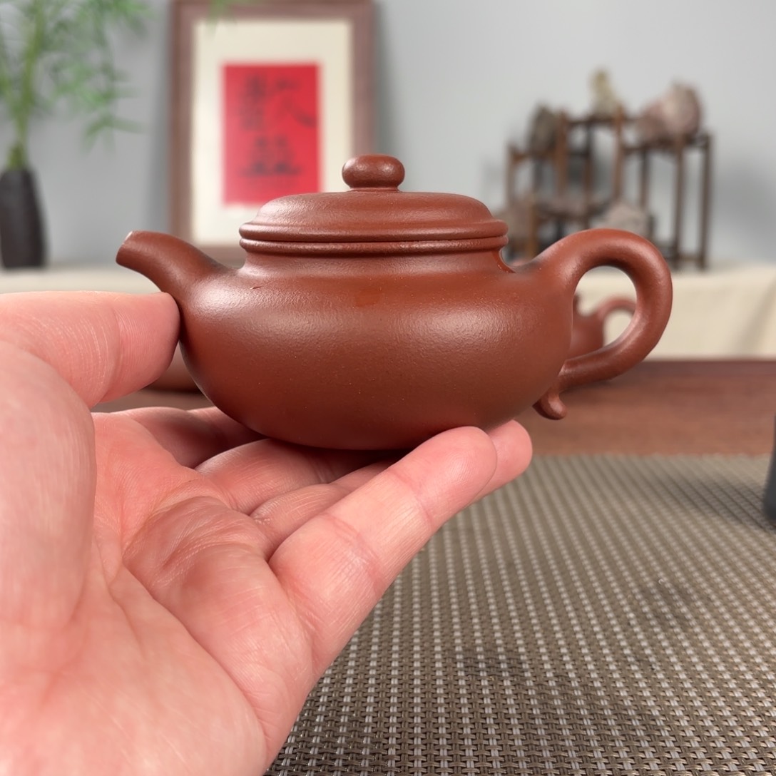 紫砂茶壶黄龙山原矿紫砂壶