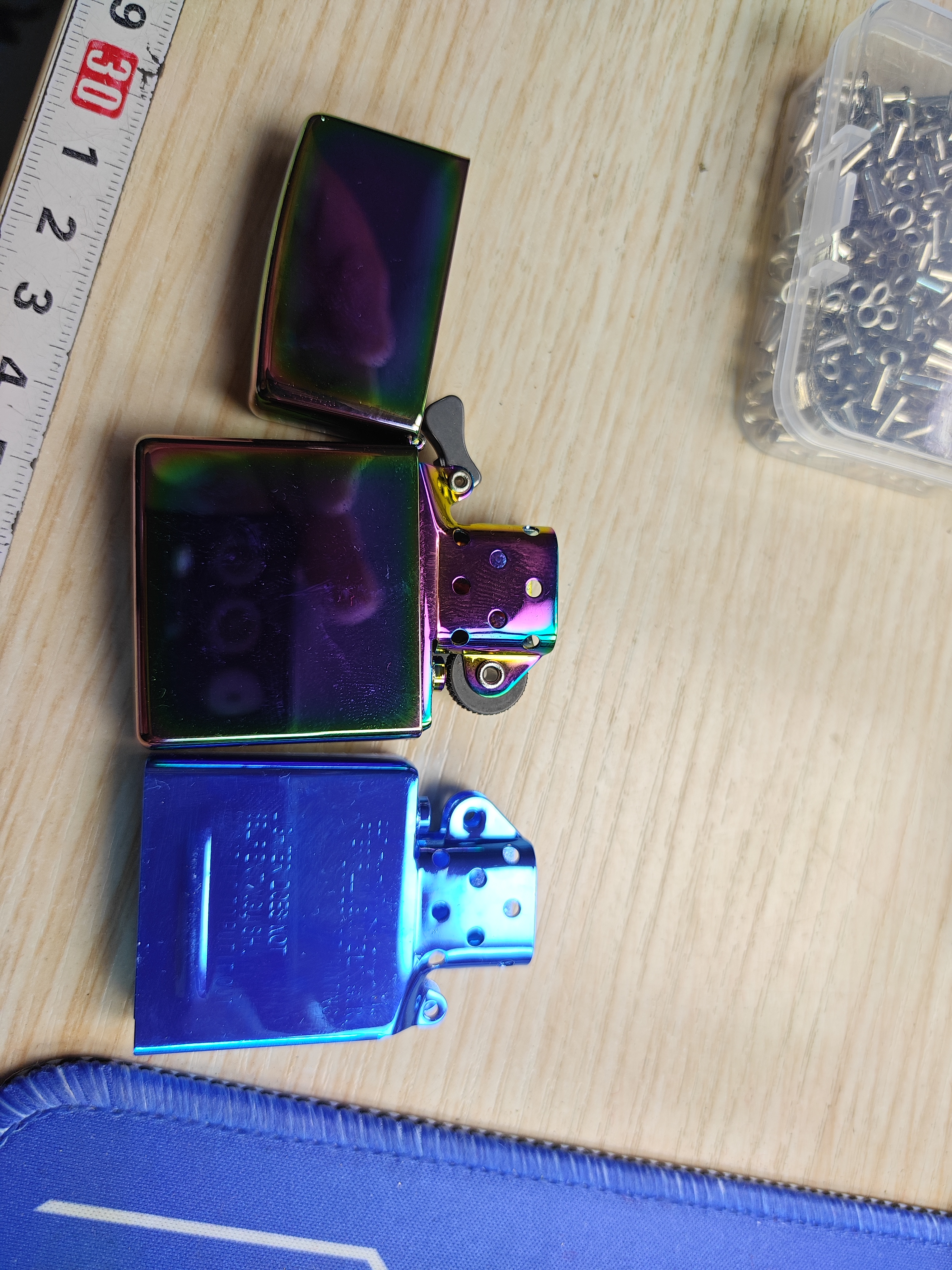 炫彩内胆炫彩外壳蓝色内胆