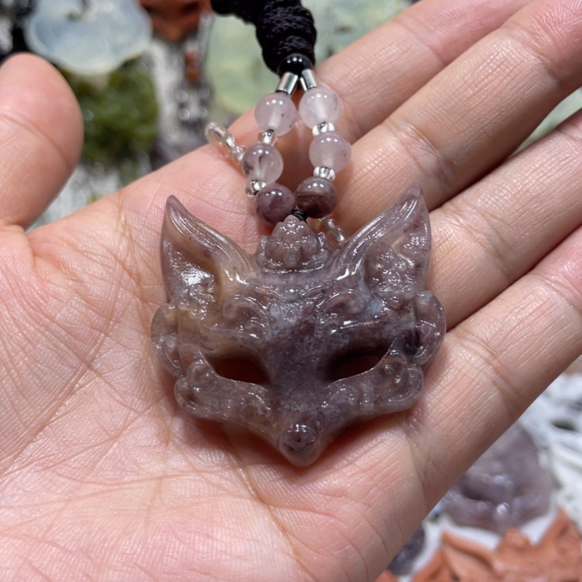 【闪购商品】岫玉颈饰未镶嵌60吊坠