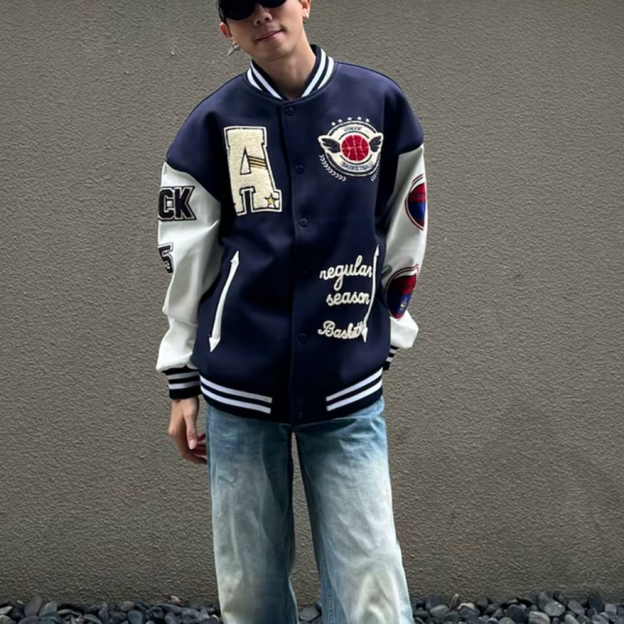 国潮顶货 A**C家棒球服毛巾刺绣款 某物279 质量嘎嘎顶 默认微瑕