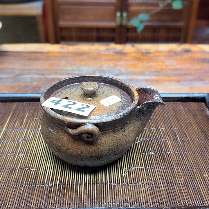 纯手工制作粗陶茶具