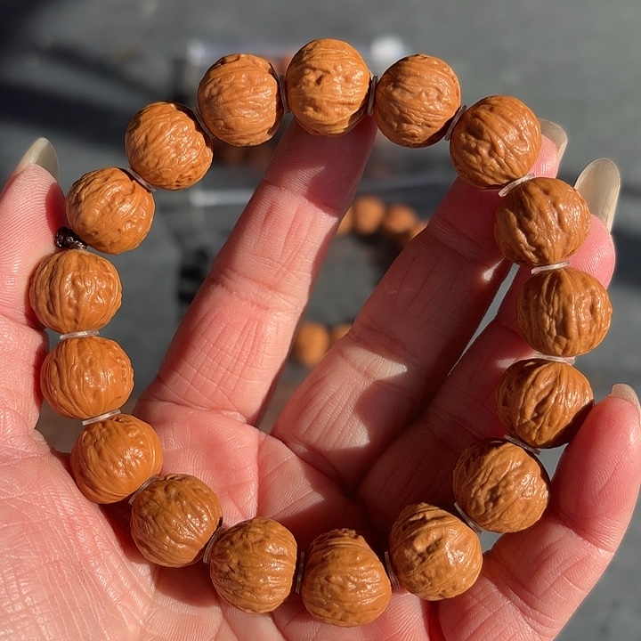 文玩核桃手串野生