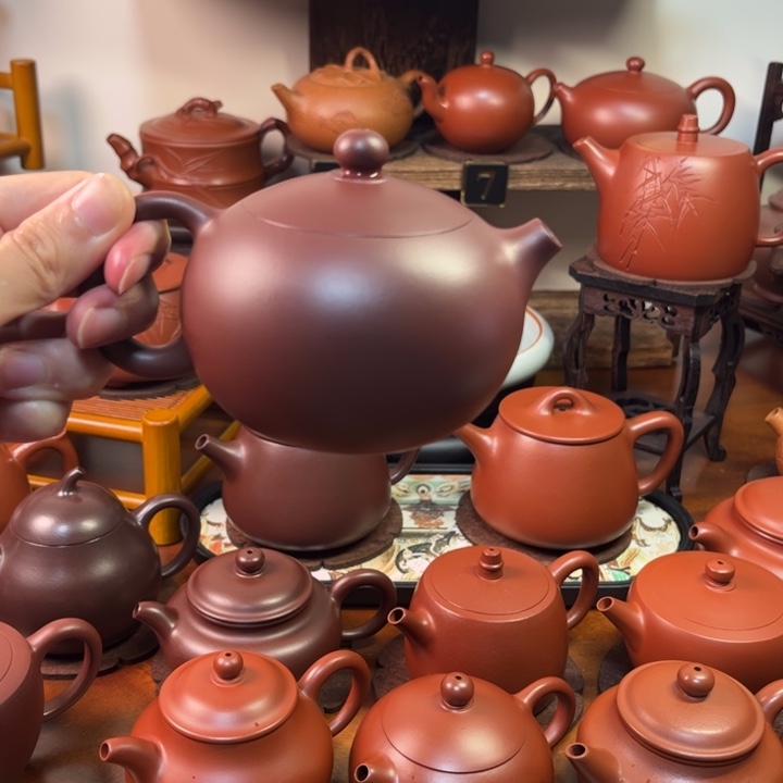 *****紫砂茶壶西施220cc紫泥原矿