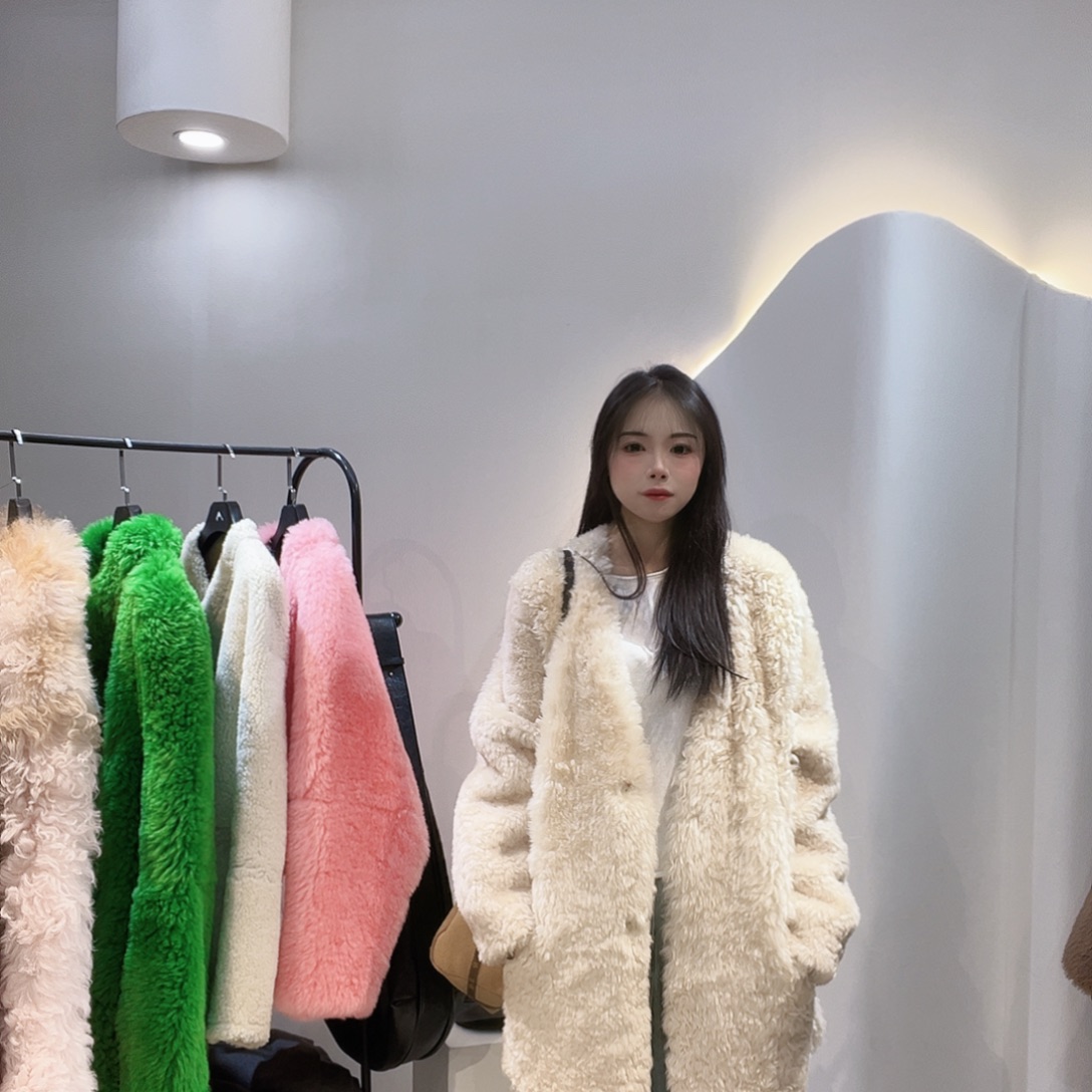 陌***黎真皮皮毛一体外套032