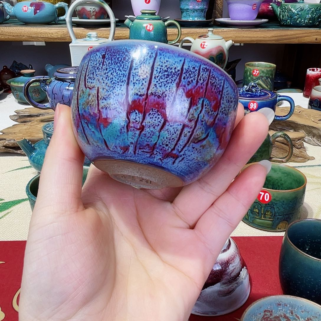 壶禹州钧瓷艺术作品