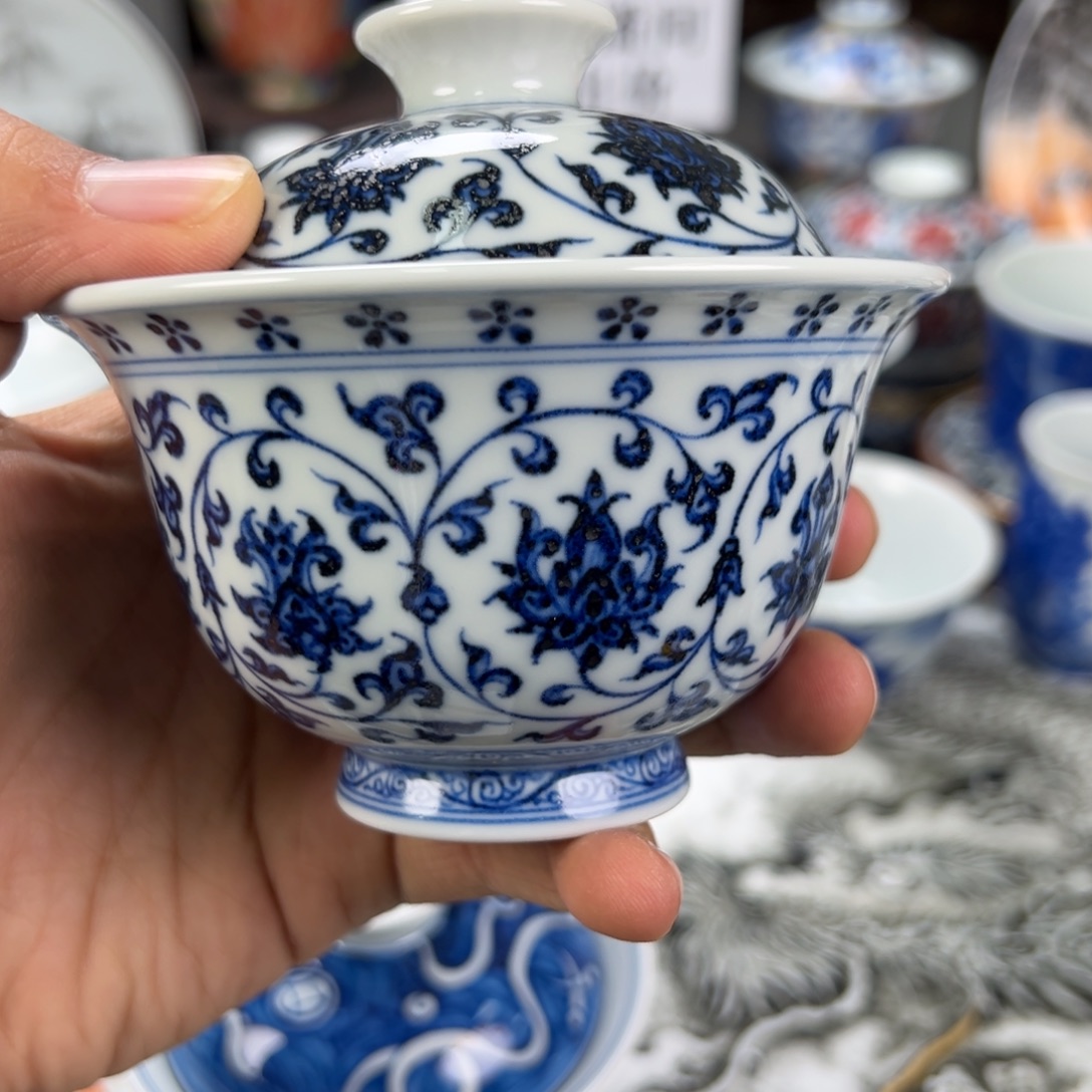 巴***光景德镇手工手绘陶瓷