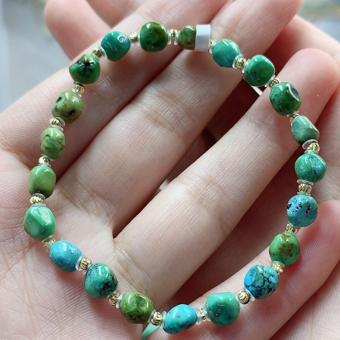 未镶嵌绿松石珠宝奇石