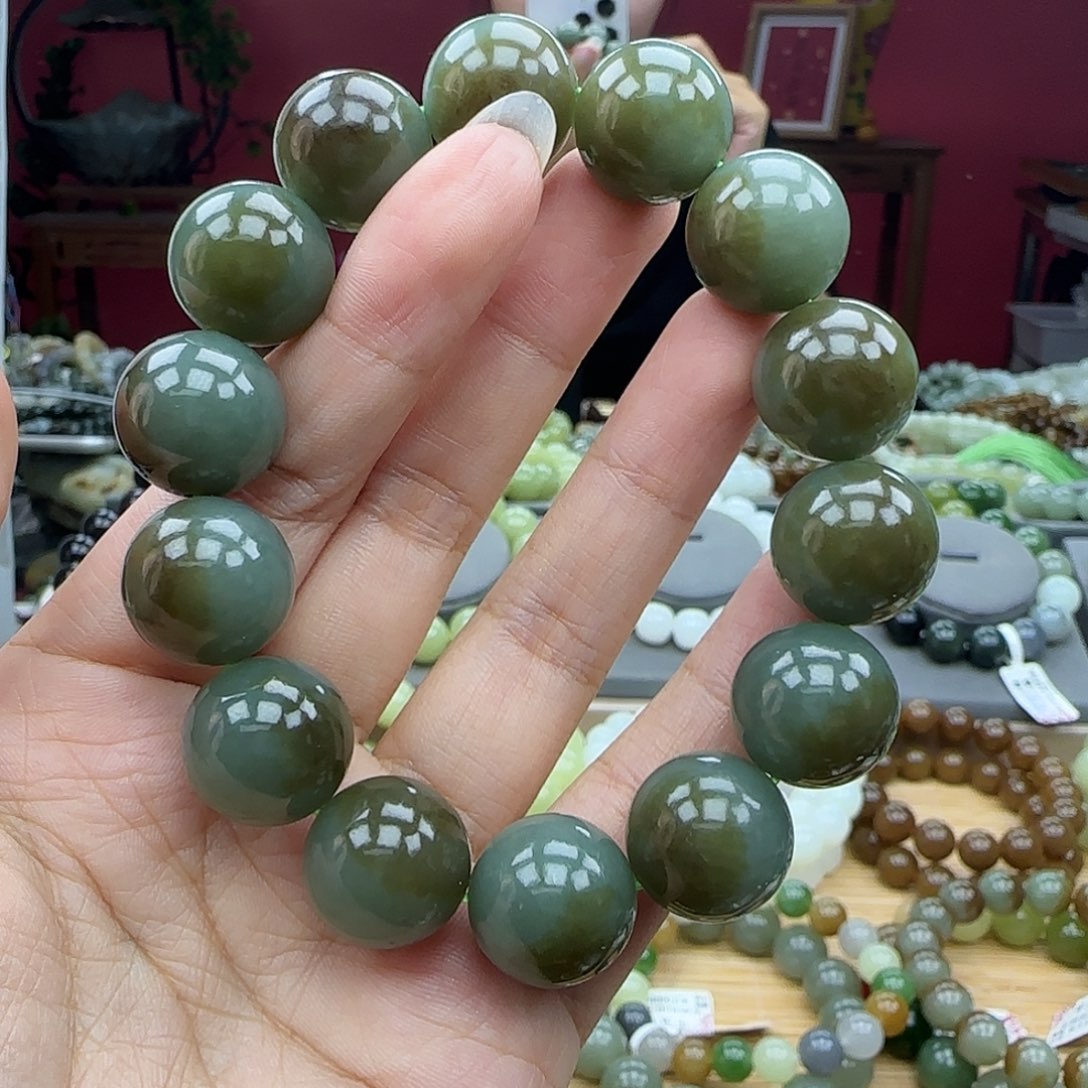 未镶嵌手串和田玉