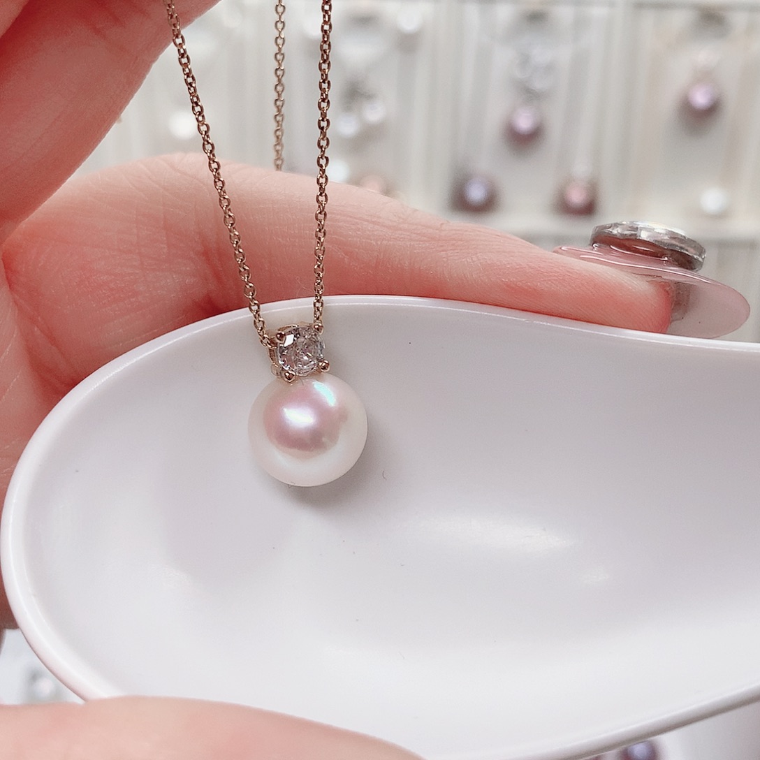 淡水珍珠合金吊坠(赠链)