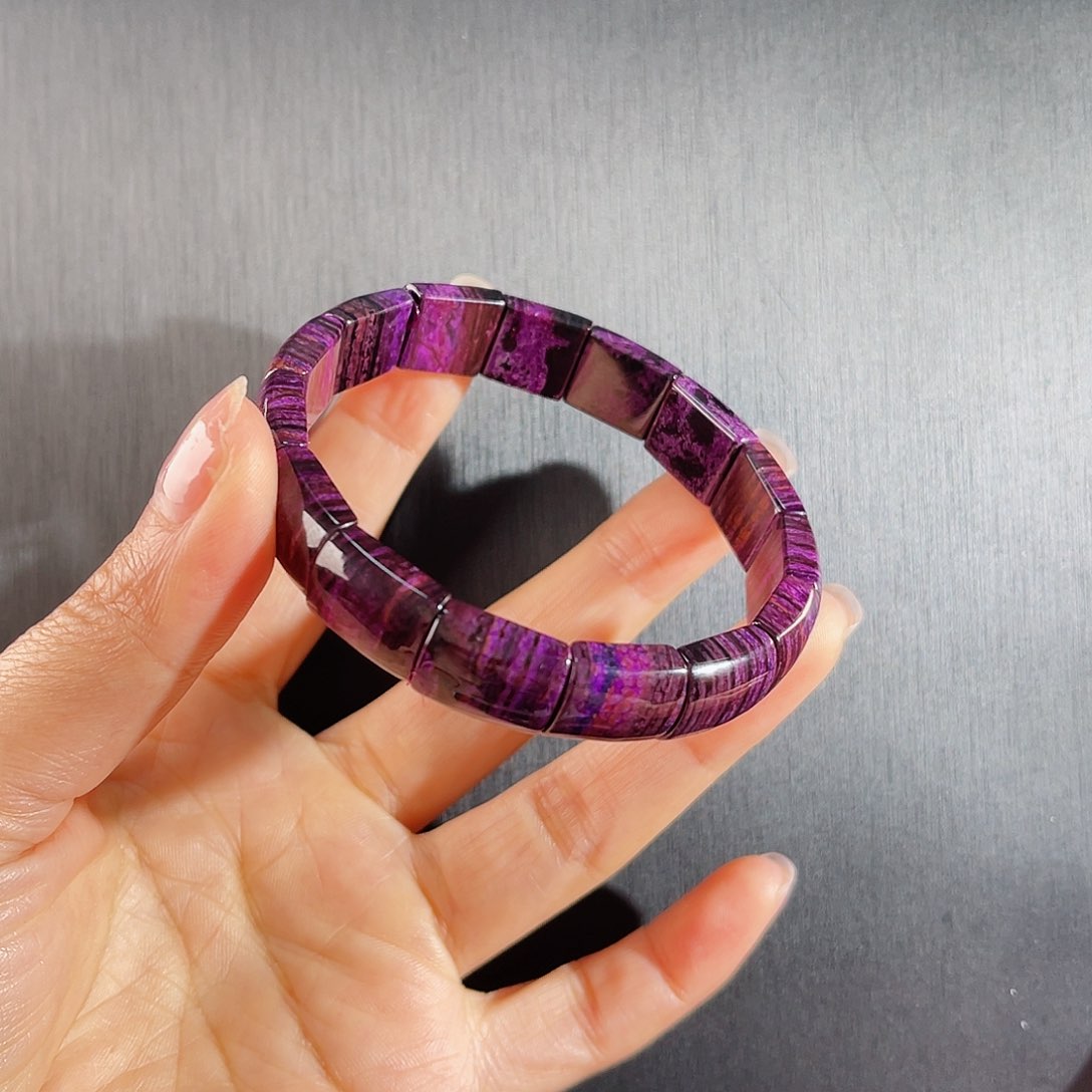 苏纪石（舒俱来）南非舒俱来老矿料手排未镶嵌