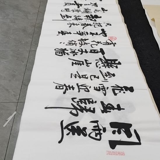 翰墨白武坤老师作品一副