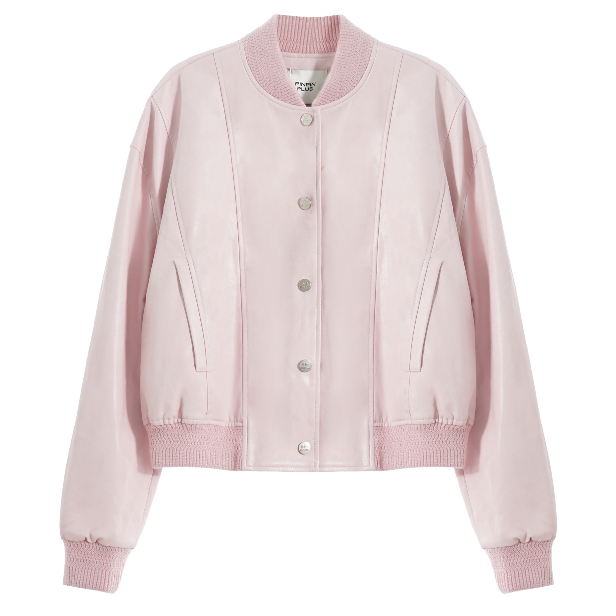「PINPINPLUS」「PP+」百搭简约棒球服冬款外套3C60231FP